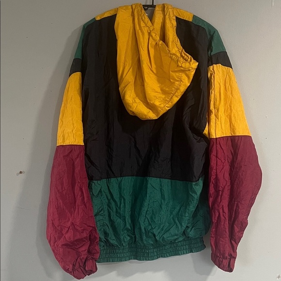 Active Wear Colorful Men's Windbreaker Jacket Medium - Picture 8 of 8